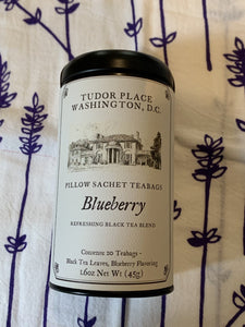 Tudor Place Tea Tin, Blueberry